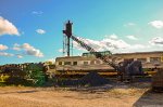 ex Chicago & Western Indiana Railroad crane use fron loading coal into IRM's steam engines